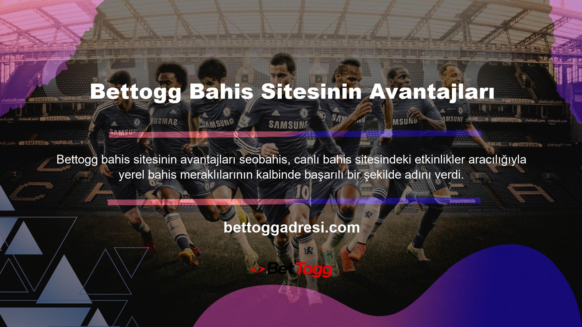 Tüm çevrimiçi bahis hizmetleri, geniş ve alakalı bir müşteri tabanına sahip Bettogg canlı bahis sitesinde profesyonel olarak sunulmaktadır