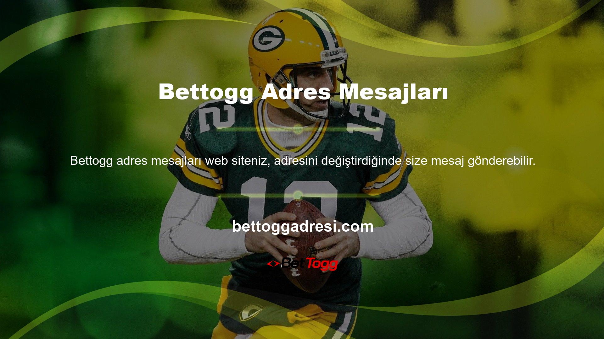 Site adresinizde güncellemeler almak ve siteyi ziyaret ettiğinizde görmek için, Bettogg vermeyi söyleyen düğmeye tıklayın